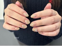 ニーヨンネイル(24nail)/マグネットグラデーション
