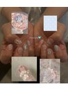 フレンチガーリーネイル