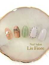 リスフィオーレ(Lis Fiore)/ピスタチオグリーン☆チェック