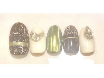 ネイルサロン ピーアンドビー(P&B)/月替りデザイン