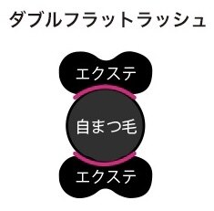 new！【Wフラットラッシュ100束＊】 \7,000