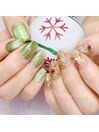 クリスマスネイル