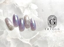 エアフォルク 銀座(ERFOLG)/キラキラ×ニュアンスネイル
