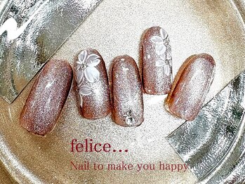 ネイルサロン フェリーチェ(felice)/【定額ネイル】¥7980