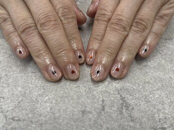 ネイルサロンファストネイルプラス 新宿店(FAST NAIL PLUS)/2025夏ネイル【ハートネイル】