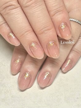 ル ソレイユ(Le soleil)/ラメグラデーション　byあやか