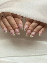 アニー(annie hair design)/マグネット×チークネイル