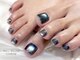 ネイルサロンクロエ (Nail Salon CHROE)の写真/オフ&フットバスで足裏の角質・甘皮ケア込み。トレンドカラーで足元からお洒落を♪