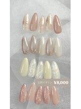 ネイルリュンヌ(nail lune)/定額デザイン ¥8,000コース