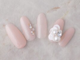 ３D×ビジューアートネイル