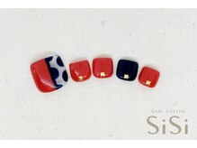 シシ(SiSi)/#フットネイル #北欧