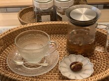 佳園/施術後はブレンド養生茶を♪