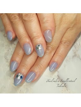 シンプルシェルネイル