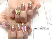 ネイルグラマラス 西新井店/《パラジェル》大人可愛いミラー