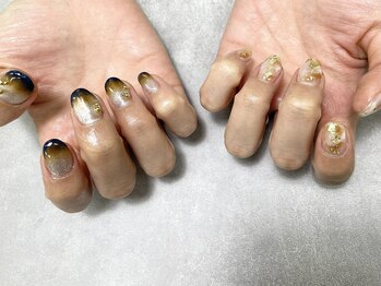 リリィ(RIRI)/ニュアンス/べっ甲/2色グラデ