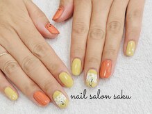 サク(saku)/ハロウィンネイル