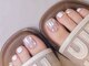 ネイル&アイラッシュ ルミア(Nail & Eyelash LUMIA)の写真/足元が主役になれる季節！リクライニングチェアでゆったりと心地よい時間を。豊富なパーツでなりたいが叶う