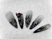 ネイルズバー 新宿店(Nails Bar)/ダークフレイムネイル: