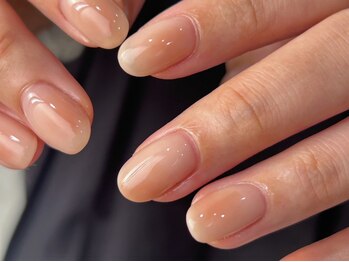 クレセント 心斎橋店(Crescent)の写真/シンプルでもお洒落に♪トレンドを取り入れて周りと差をつける！自爪を削らないパラジェルも大人気◎