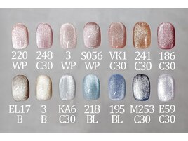 マグネットネイルのカラバリ