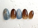 シンプルアート クリアブラウン
