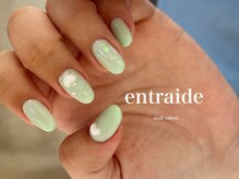 アントレッド(entraide)/推しとお揃いnail