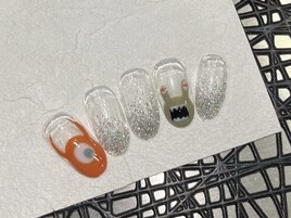 ハロウィンネイル