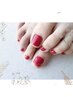 【FOOT】ワンカラー(カラー/ラメ/マグネット)¥7700〔オフ無料〕