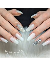 ヒポ ネイル(Hippo Nail)/長さ出し10本＋アート2本コース