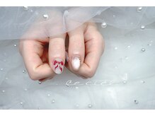 ルシエル(le ciel)/卒業式用リボンネイル♪