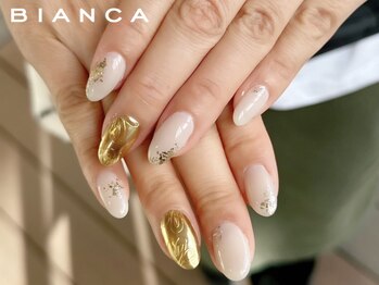 ビアンカ 恵比寿西口店(Bianca)/ゴールドネイル/N¥9000¥R10000
