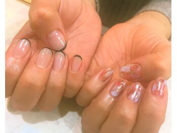 ドレス ネイルアンドアイラッシュ 梅田(Dress)/【Dress 梅田】アシンメトリー