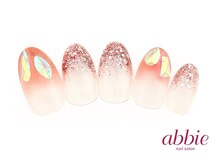 ネイルサロン アビー 宮益坂店(abbie)/うるうるオーロラ ¥12188