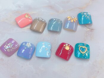 ネイルサロン ジェイ(Nail Salon J)/フットシンプルネイル