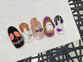 ハロウィンネイル