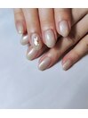 シンプルシェルネイル