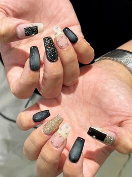 手描きアートが得意なサロン