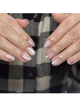 リミズネイルビューティー 名駅店(RimisNailxbeauty)/マグネットベースで透明感