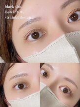 ウォーム(warm)/black tint lash lift