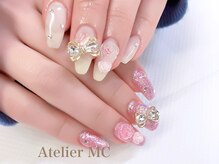 アトリエ エムシー 新富町(Atelier MC)/ワンホンネイル定額+追加カラー