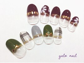 定額ジェルネイル　¥6600