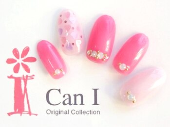 キャンアイドレッシー ヨコハマ元町店(Can I Dressy)/ハート　ホログラムネイル