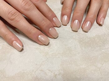 ユージューネイルルーム(UJU nail room)/ミラーワンカラーネイル