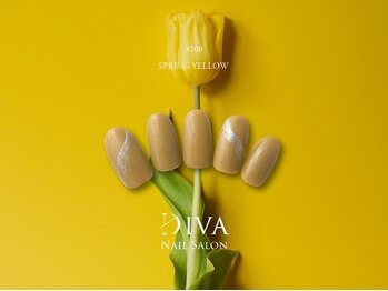 ネイルサロンディーバ 石橋店(Diva)/One color plus(ラメ)