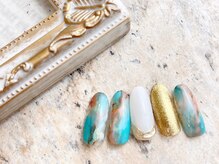 ネイルサロン&スクール ジーナ(GINA)/タイダイネイル