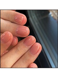 ワンカラー／名駅／ネイル