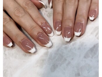 パーミル アイ アンド ネイル クマモト(permille ‰ eye&nail Kumamoto)/フレンチネイル