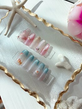 クローバー(Clover)の写真/【エリアで希少な品揃え】シンプル上品なデザインも豊富！大人気のシンプルネイルで指先まで大人可愛く♪