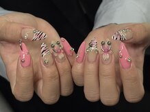 ネイルスタジオイー(nailstudio E)/【RUNA】pink y2k☆