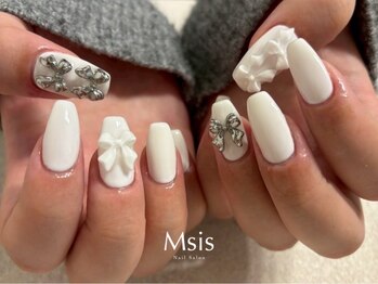 エムシス 甲東園店(Msis)/リボンネイル